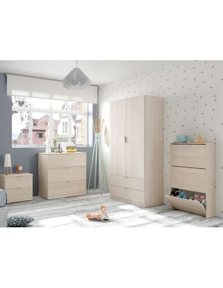 Armario 2 Puertas / Roble | Kitdescans