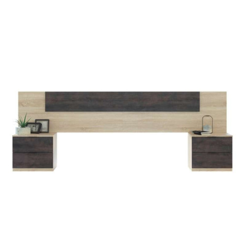 Alaya Headboard + Nightstands | Kitdescans