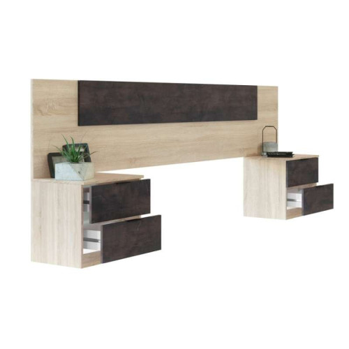 Alaya Headboard + Nightstands | Kitdescans