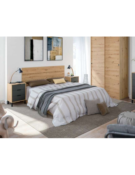 Cabecera Enzo + Mesitas | Kitdescans Cabecera Enzo + Mesitas | Kitdescans