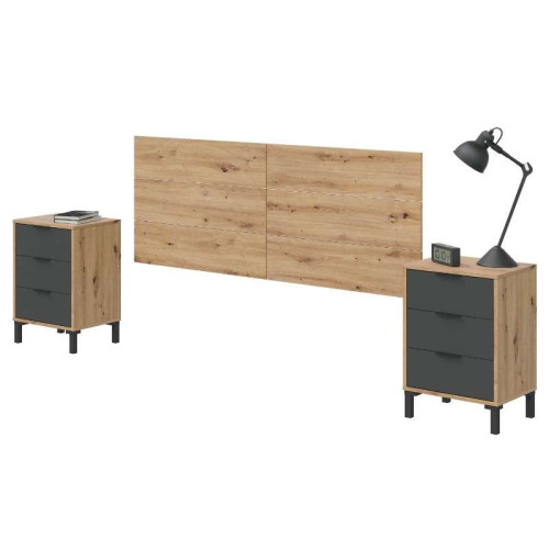 Enzo Headboard + Nightstands | Kitdescans