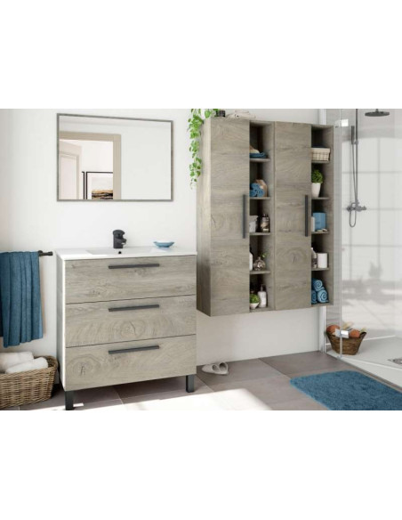 Columna Athena 1 porta + prestatges | Kitdescans