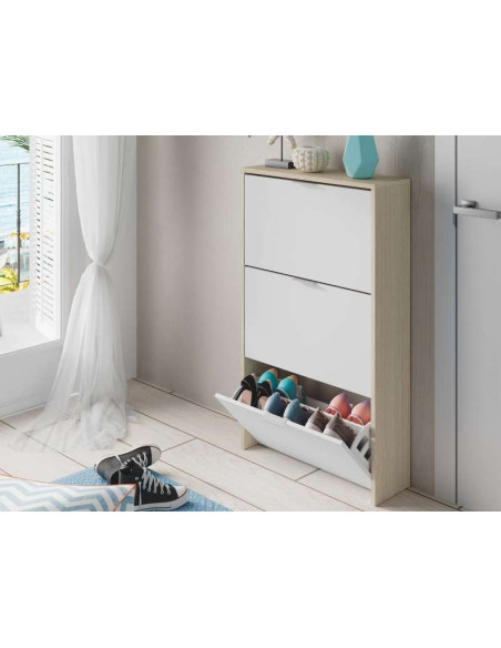 Zapatero 3 Puertas Basculantes | Kitdescans