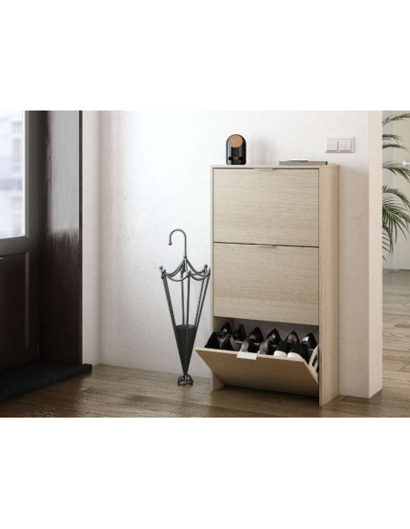 Meuble à Chaussures 3 Portes Basculantes | Kitdescans Meuble à Chaussures 3 Portes Basculantes | Kitdescans