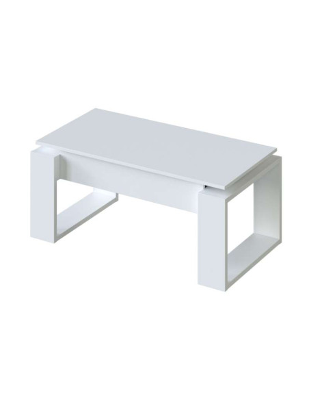 Mesa de Centro Nova Elevable Blanco Artik | Kitdescans Mesa de Centro Nova Elevable Blanco Artik | Kitdescans