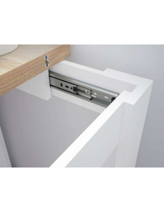 Mesa de Cocina Livre blanco Artik y roble Canadian 2