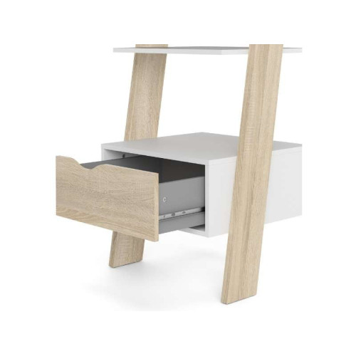 Oslo Ladder Bookshelf / 1 Drawer | Kitdescans
