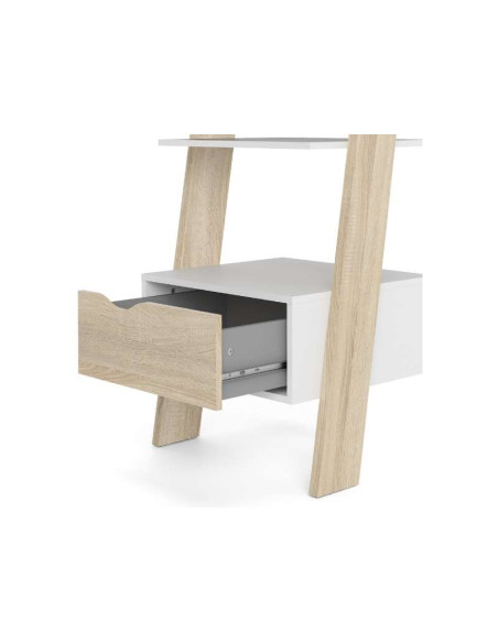 Estantería en escalera Oslo / 1 cajón | Kitdescans