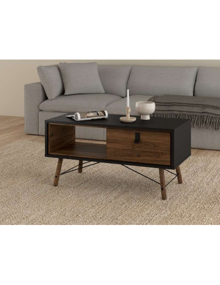 Table basse RY Noir Noyer | Kitdescans