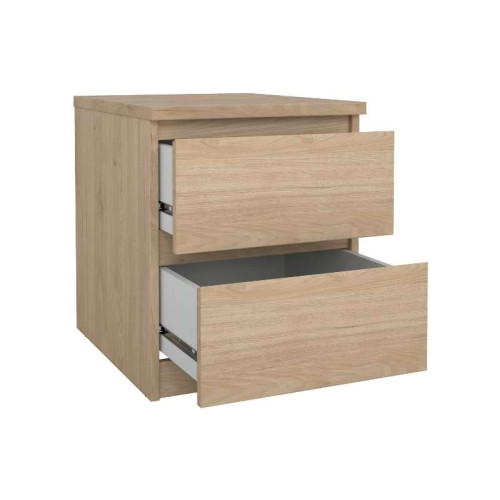 Cajonera Naia de 2 Cajones - Jackson Natural | Kitdescans