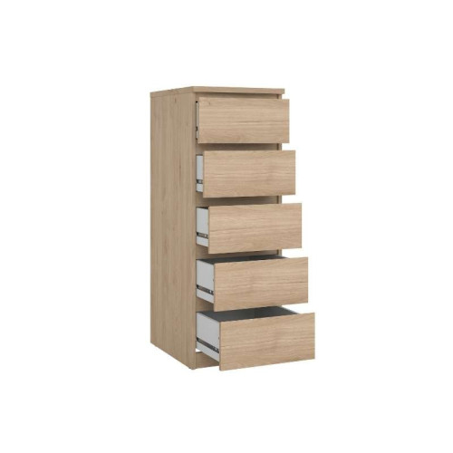 Calaixera Naia de 5 Calaixos Petits - Jackson Natural | Kitdescans