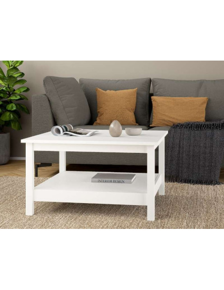 Madrid Center Table White | Kitdescans