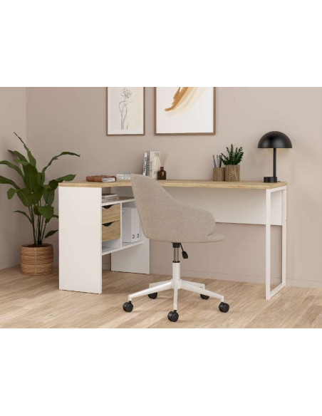 Bureau Function Plus avec 2 Tiroirs | Kitdescans Bureau Function Plus avec 2 Tiroirs | Kitdescans
