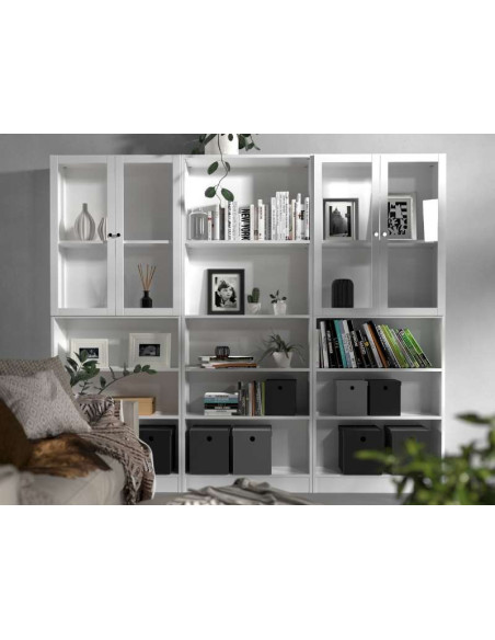 Prestatgeria Básica Alta Amplia (Blanc) | Kitdescans