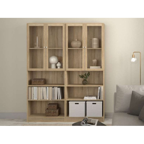 Basic Wide High Shelf (Oak) | Kitdescans