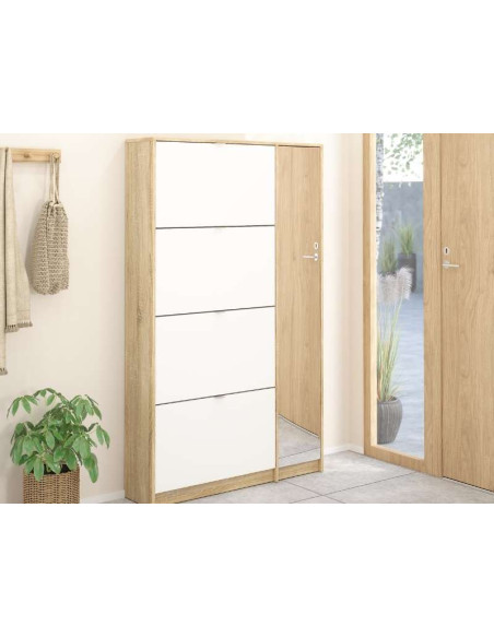 Sabater 4 Portes Basculants amb Porta Lateral Mirall | Kitdescans
