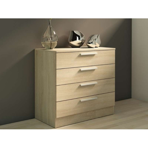 Calaixera Eco+ de 4 Calaixos / Roure | Kitdescans