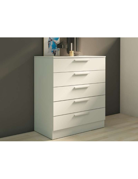 Cajonera Eco+ de 5 Cajones / Blanco | Kitdescans