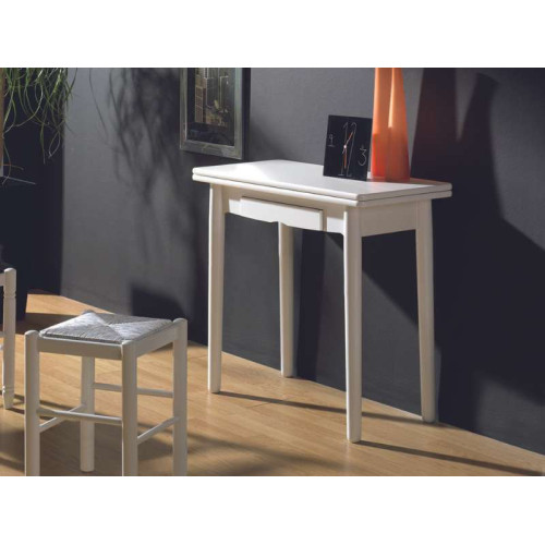 Libro Foldable Table in White | Kitdescans