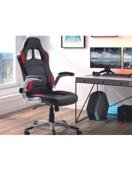 Mugello Chair (Black and Red) | Kitdescans Mugello Chair (Black and Red) | Kitdescans