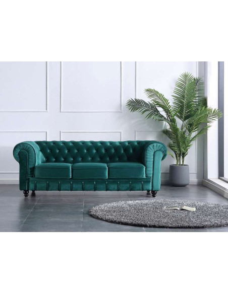 Canapé Chesterfield | Kitdescans