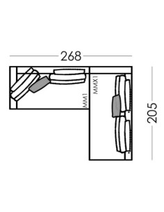 comprar Sofá Redford MM + MMX en Andorra online
