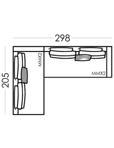 comprar Sofá Redford MMX + MMX en Andorra online 2