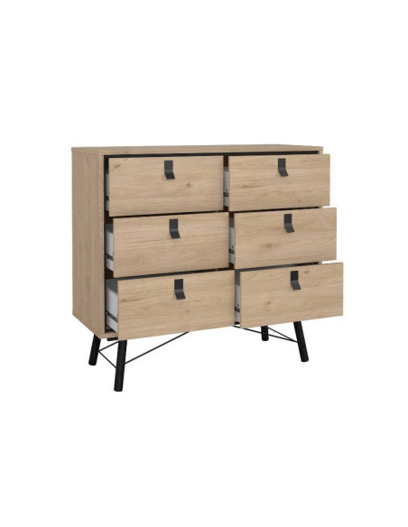  Cajonera Ry 6 cajones jackson hickory comprar Kitdescans