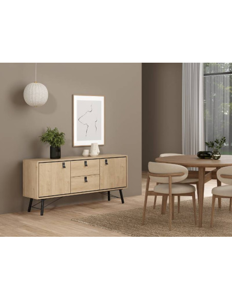 Sideboard Ry 2 Drawers And 2 Doors Jackson Hickory | Kitdescans Sideboard Ry 2 Drawers And 2 Doors Jackson Hickory | Kitdescans