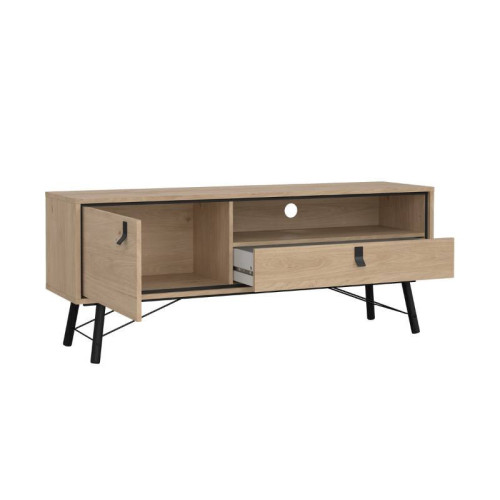 Mueble TV Ry 1 cajon y 1 puerta jackson hickory comprar Kitdescans