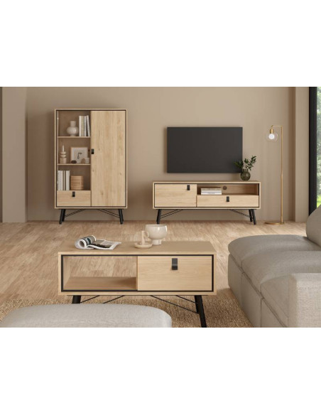 Moble TV Ry 1 calaix / 1 porta jackson hickory | Kitdescans Moble TV Ry 1 calaix / 1 porta jackson hickory | Kitdescans