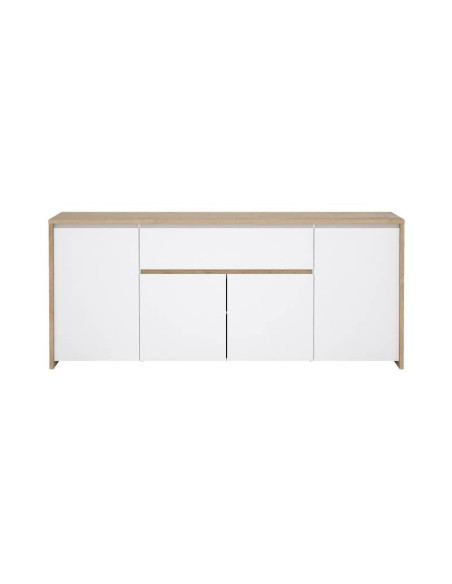 comprar Aparador Next 1 cajon y 4 puertas roble blanco en Andorra comprar Aparador Next 1 cajon y 4 puertas roble blanco en Andorra