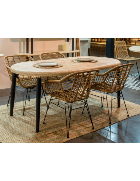 Moon Table Round Oak | Kitdescans Moon Table Round Oak | Kitdescans