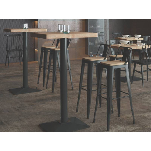 taburete metálico madera comprar Kitdescans online