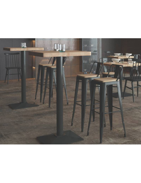 taburete metálico madera comprar Kitdescans online  taburete metálico madera comprar Kitdescans online