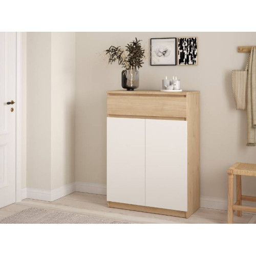 Meuble D'Entrée Naia 2 Tiroirs Et 1 Porte | Kitdescans