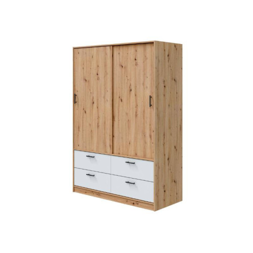  armario roble blanco grande comprar online Kitdescans Andorra