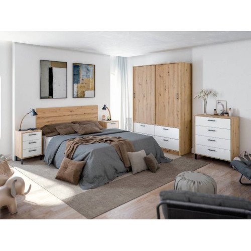 Velvet Wardrobe 2 Sliding Doors And 4 Drawers | Kitdescans