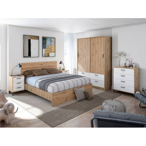 Armari Velvet 4 Calaixos I 2 Portes Corredisses | Kitdescans