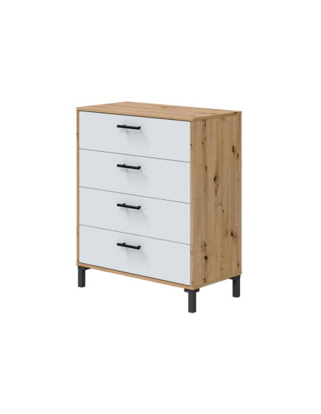 cajonera blanca roble comprar online Kitdescans Andorra