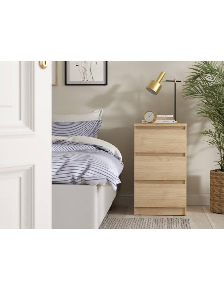 Naia 3 drawers Chest Jackson Natural | Kitdescans