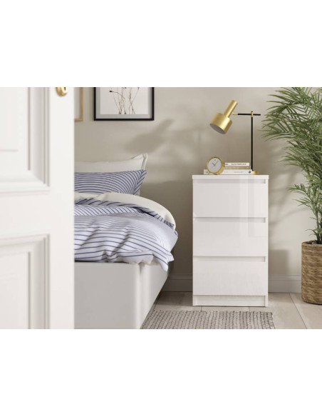 Commode Naia 3 Tiroirs Commode Naia 3 Tiroirs