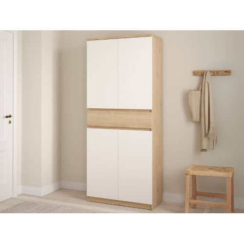 Meuble À Chaussures Naia 1 Tiroir Et 4 Portes | Kitdescans