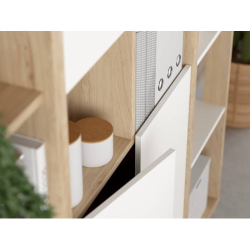 Porte Pour Étagère Sign Blanche | Kitdescans