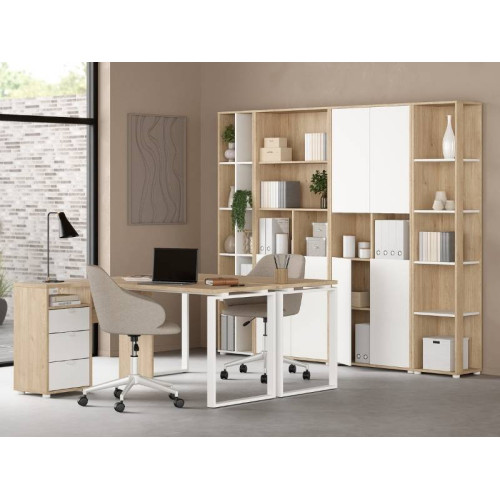 2 Puertas Para Estantería Sign Blanco | Kitdescans