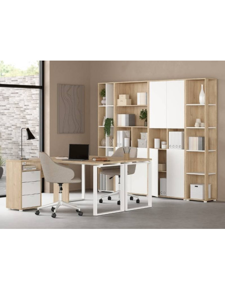 2 Puertas Para Estantería Sign Blanco | Kitdescans 2 Puertas Para Estantería Sign Blanco | Kitdescans