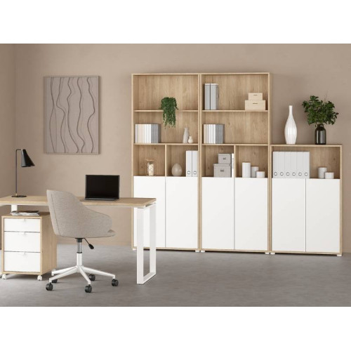 2 Puertas Para Estantería Sign Blanco | Kitdescans