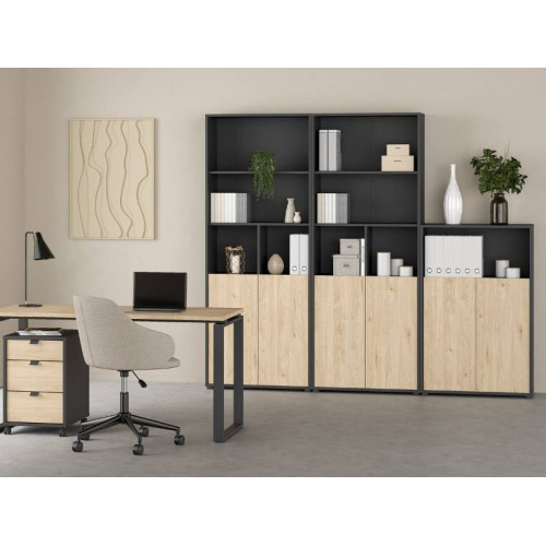 Grande Étagère Sign Gris Foncé | Kitdescans