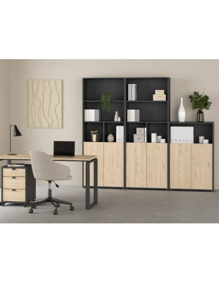 Estantería Sign Grande Gris Oscuro | Kitdescans Estantería Sign Grande Gris Oscuro | Kitdescans