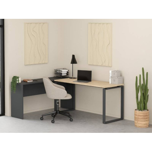 Taula Sign 150 gris fosc | Kitdescans